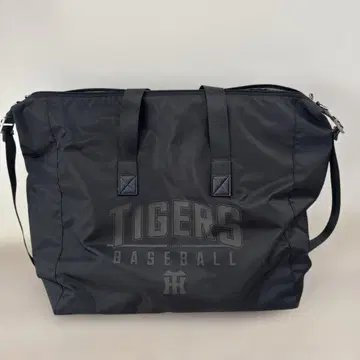 Tigers 블랙 토트백