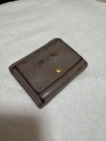 일비종떼 브라운 접이식 지갑