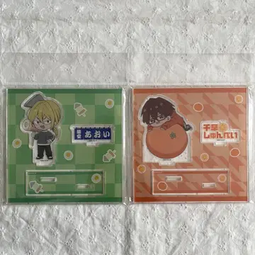 망각 배터리 토도 아오이 치하야 슌페이 아크릴 스탠드 겨울 음식 LOFT