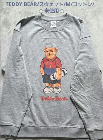 TEDDY BEAR/맨투맨/M/코튼/