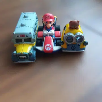 [ 미니카 세트 ] 마리오 카트 미니언 토토로