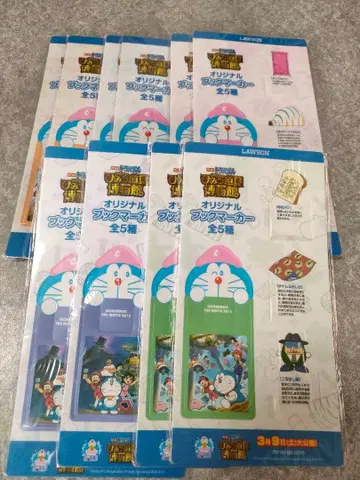 도라에몽 비밀도구 박물관 북마커 5종 세트 x 2