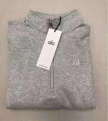 alo 그레이 맨투맨 트레이닝복