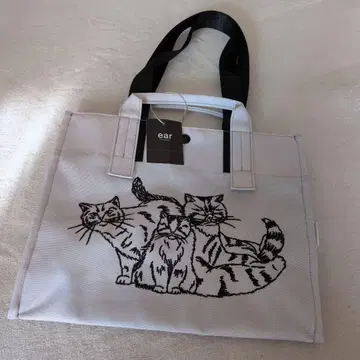 이아파피요네 고양이 토트백