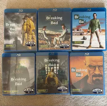 브레이킹 배드 블루레이 세트 전 시즌 브레이킹 배드