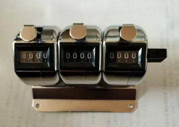 연식 수취기 3연 4자리 카운터 계수기 일본 라인정기 주식회사 카운트