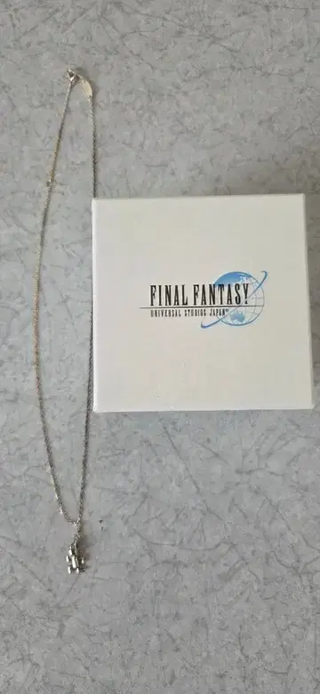 FINAL FANTASY 실버 목걸이