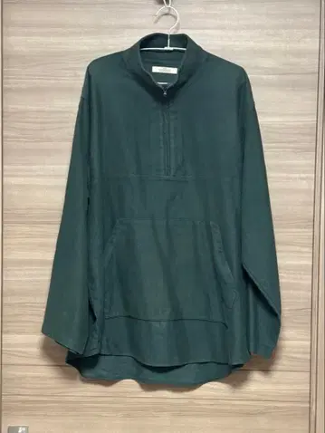 nest Robe CONFECT 코튼 캐시미어 하프 지퍼 풀오버