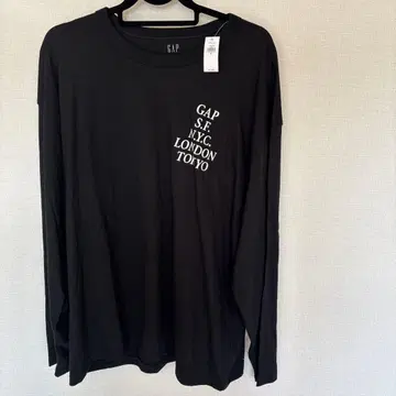 GAP 블랙 T셔츠 XL