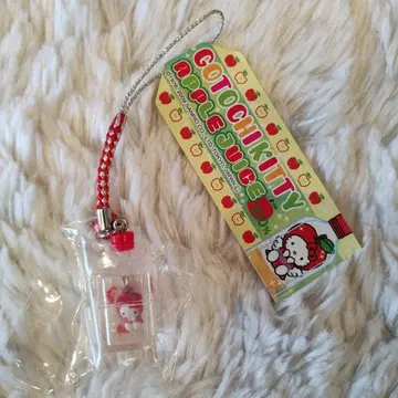 지역 한정 키티 애플 주스 100% 천사 걸이 스트랩 레어 2009