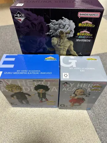 나의 히어로 아카데미아 제일복권 C상 E상 G상 3체 세트