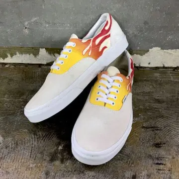 새상품 Vans era WHITE / FLAME