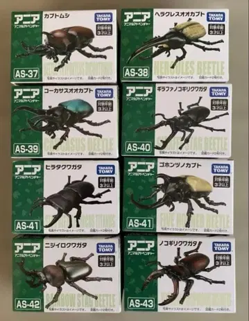 [새상품] 곤충 아니아 8종류 컴플리트 세트