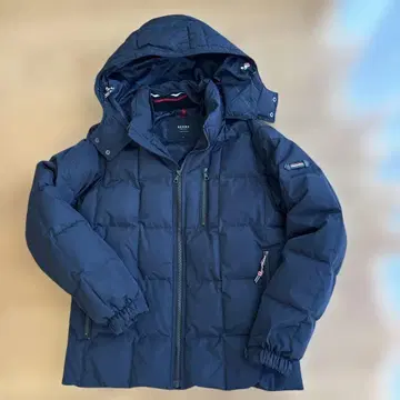 BEAMS HEART 네이비 다운 자켓 L 사이즈