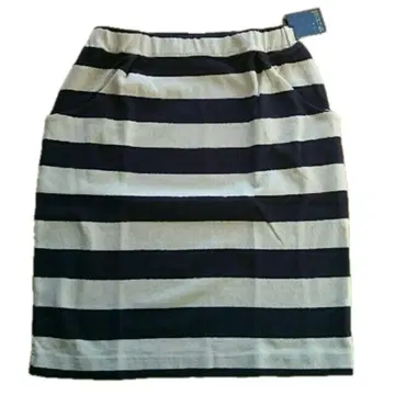 다나파눌 보더 턱 스커트