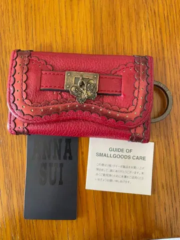 ANNA SUI 빨간색 키케이스 미사용 새상품