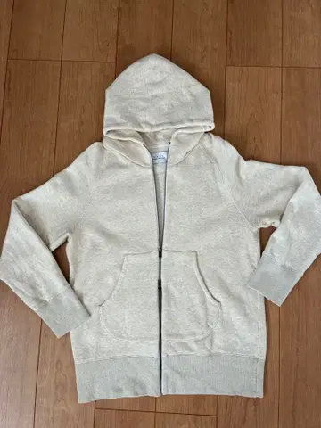 컬리 풀 집업 후드티 사이즈 2