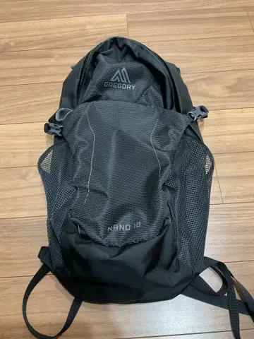 GREGORY NANO 18 블랙 백팩