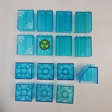 레고 듀플로 클리어 블록