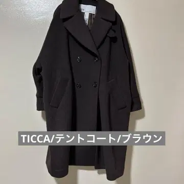 TICCA 텐트 코트 브라운