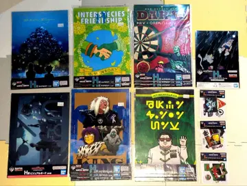 HUNTER x HUNTER 제일복권 클리어 포스터, 스티커 묶음 판매