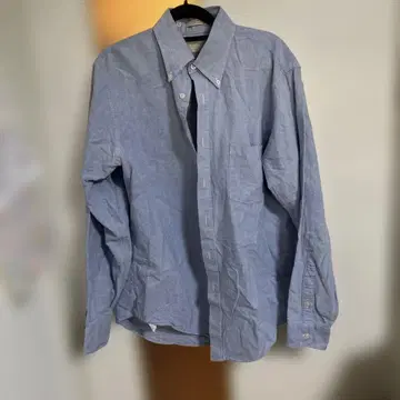 bloomingdale's 버튼 다운 셔츠 100% 코튼