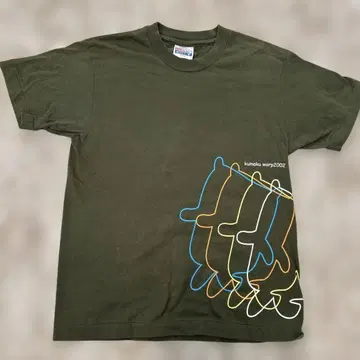 바지 T셔츠 kumaku warp2002