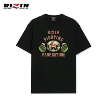 새상품 RIZIN WORLD 셔츠