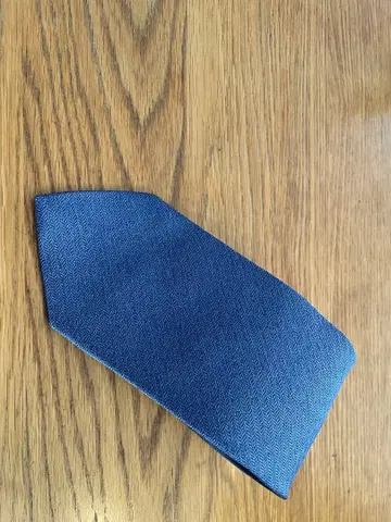 [ 미사용 새상품급 ] 코무사 데 모드 파랑 헤링본 넥타이