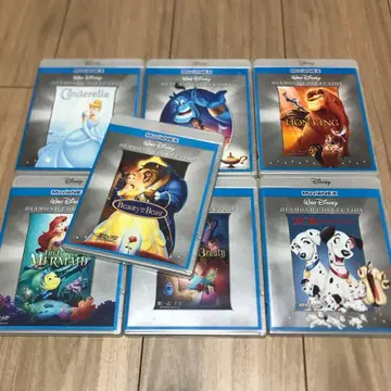 디즈니 다이아몬드 컬렉션 7작품 Blu-ray DVD 세트