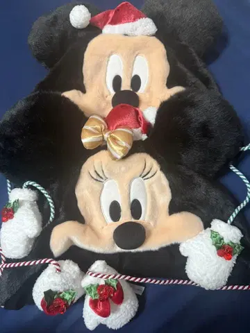 미키 미니 크리스마스 팬캡