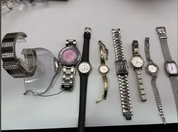 작동품 모음 세트 SEIKO 스쿠도 피에르 가르뎅 손목시계