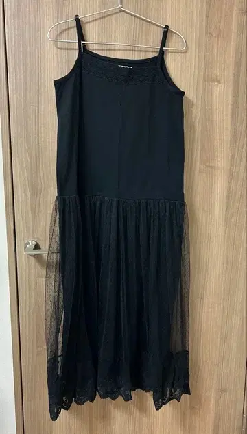 누아르 럭셔리 레이스 롱 페치 원피스 페티코트 오샤레 워커