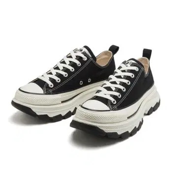 컨버스 올스타 트렉웨이브 OX 블랙 통굽 스니커즈