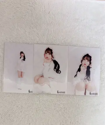 마츠모토 카렌 LARME 생사진 3장 세트