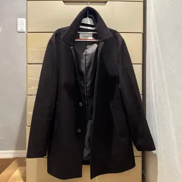 MACKINTOSH PHILOSOPHY 체스터 코트 다크 브라운