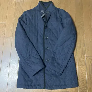 OX RAM 퀼팅 자켓 네이비