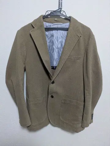 켄트 Kent 테일러드 자켓 라이트 브라운 두꺼운 원단