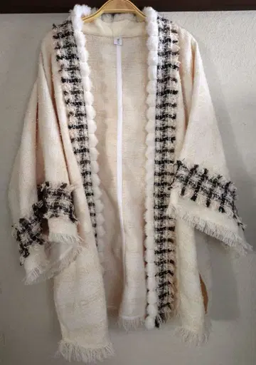 한푸 겉옷 자카드