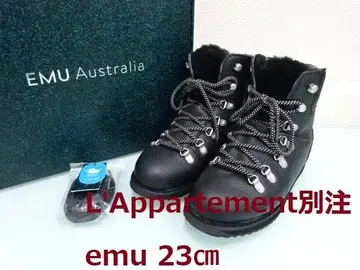 L'Appartement 별주 에뮤 emu 레이스업 부츠 23cm
