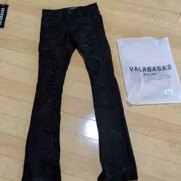 VALABASAS 블랙 스키니 데님 29
