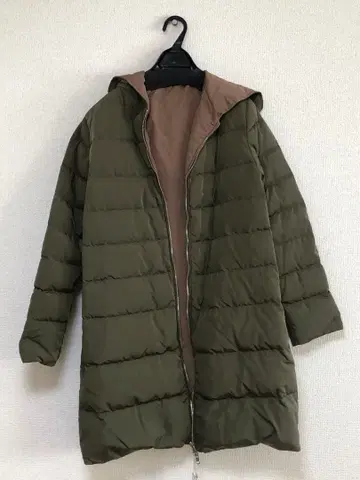 리버서블 다운 코트