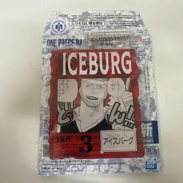 ONEPIECE BASESHOP 복권 아크릴 블록 참 아이스버그