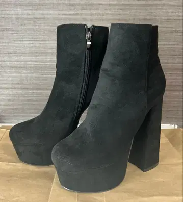 통굽 부츠 15cm 힐 38