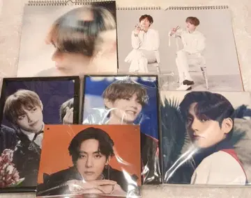 BTS 액자 사진 캔버스 사진 배너 달력 V 태태 태현