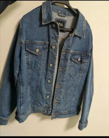 [ 가격 인하 ] ZARA 데님 자켓 남성용 L 사이즈