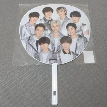 [ 초 메루카리 시 한정판 ] Snow Man 집합 점보 부채 3