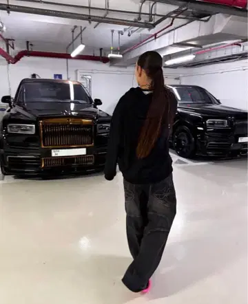 [ 즉완품 ] 블랙 와이드 스트레이트 데님