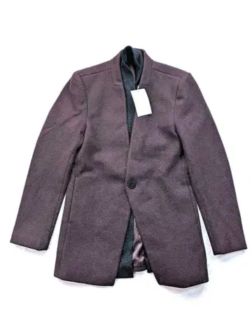 미국제 FRANKLIN MUSK 캐시미어 100% 노카라 자켓