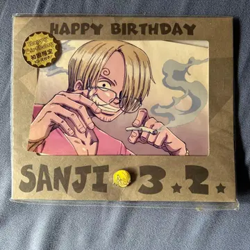 원피스 벌스데이 브로마이드 최초 한정 핀즈 포함 상디